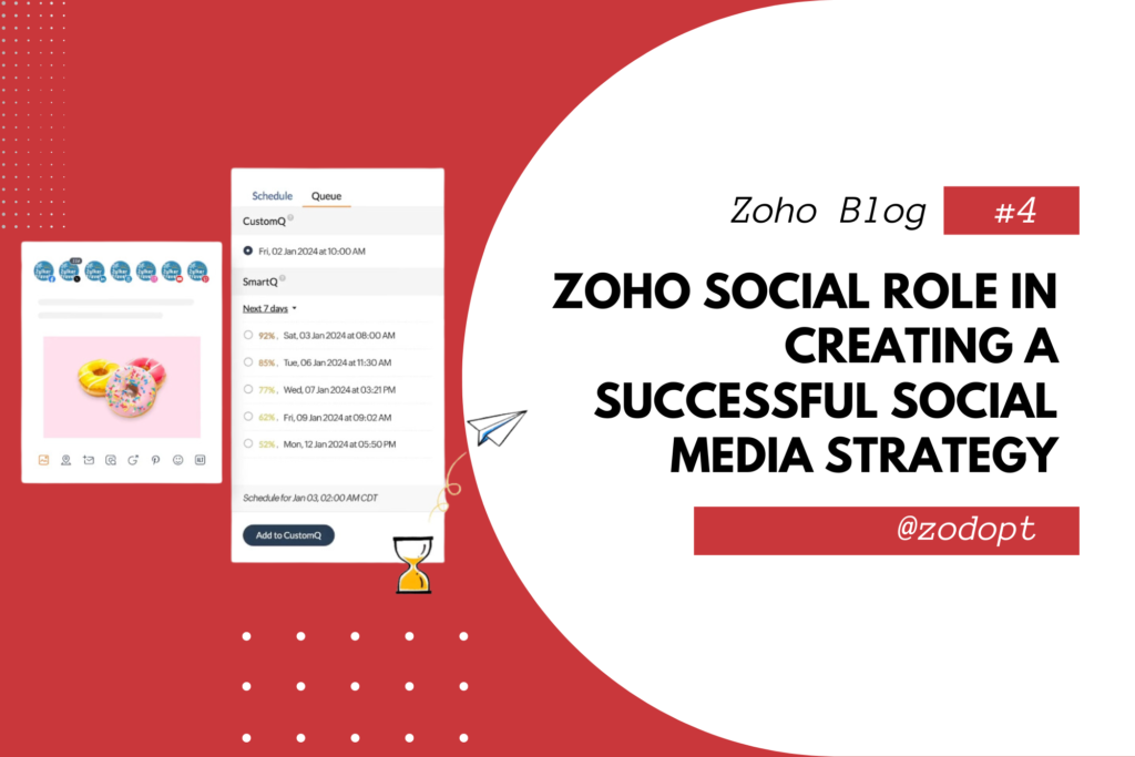 Zoho Social role in creating a successful social media strategy